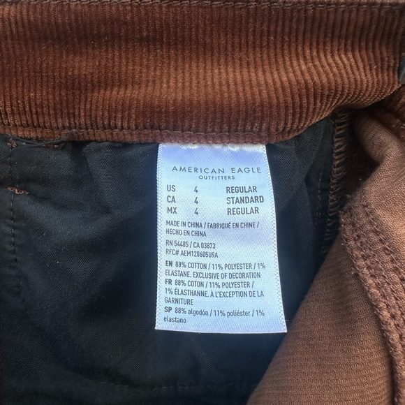 AE Corduroy Pants Super Stretch - Picture 6 of 10